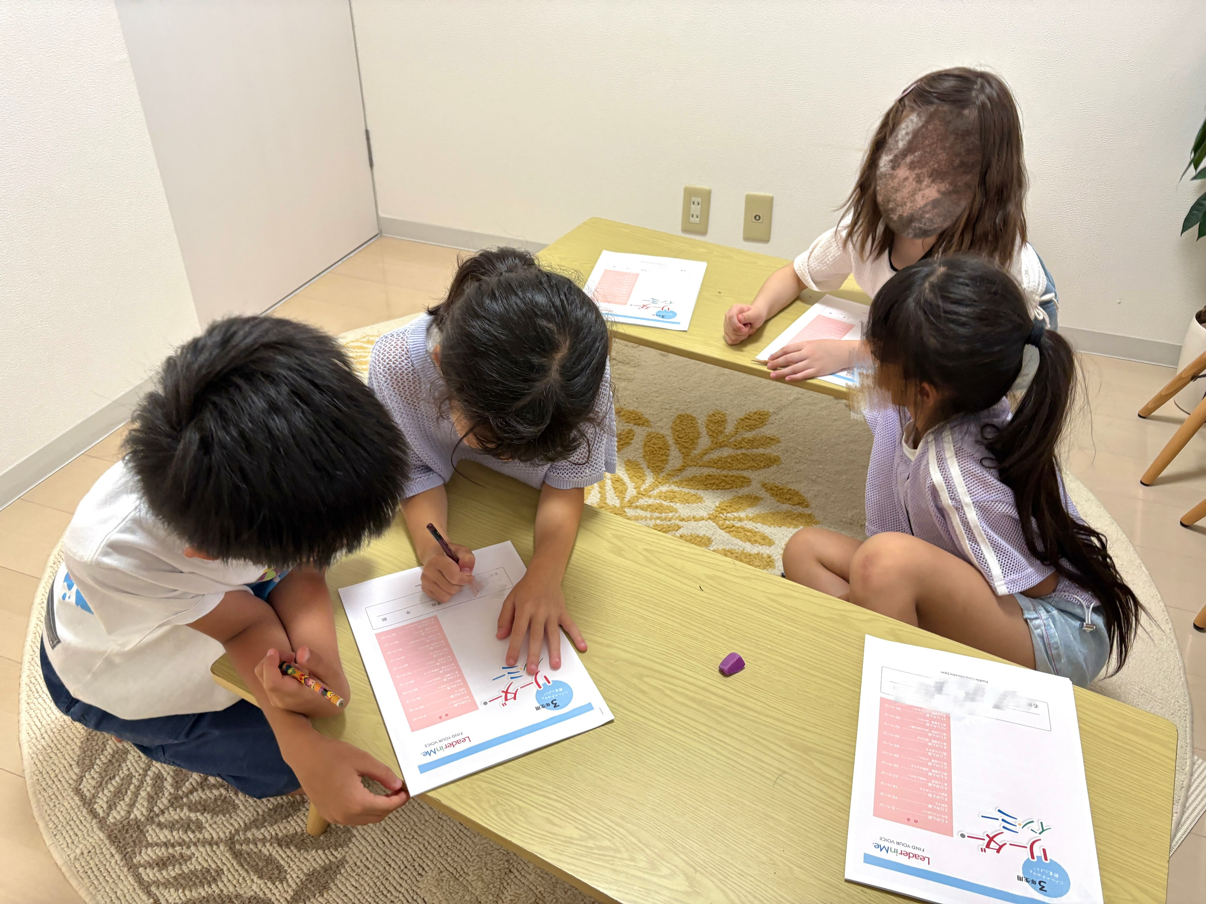 A学童では新たな学習の提供として、子ども達に7つの習慣を伝え...